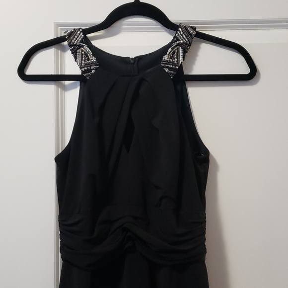 Black midi dress - Picture 2 of 7